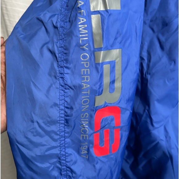Y2K L-R-G LRG Enterpriser Windbreaker Men’s Jacket Blue Logo Size XL - Picture 6 of 11